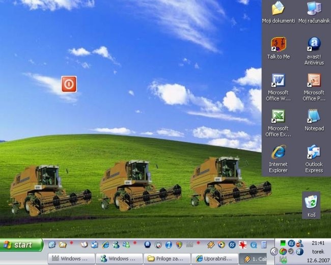 Namizje - foto povečava