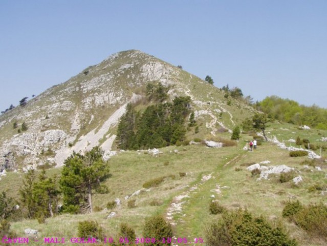 Kucelj (Čaven) -Mali Golak 10.5.2008 - foto