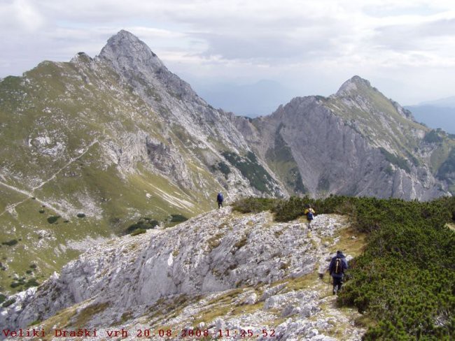 Veliki Draški vrh 20.9.08 - foto povečava