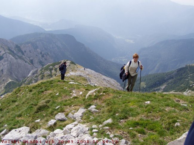 Veliki Draški vrh 20.9.08 - foto povečava