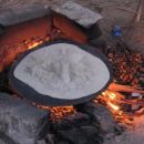 Peka kruha v beduinski vasi