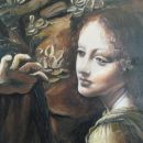 Leonardo da Vinci
detail freske- olje na platno (reprodukcija)
