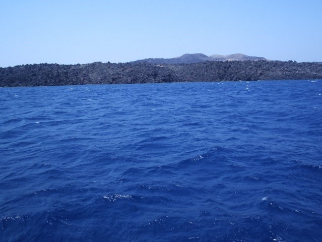 Pogled na vulkan,Santorini