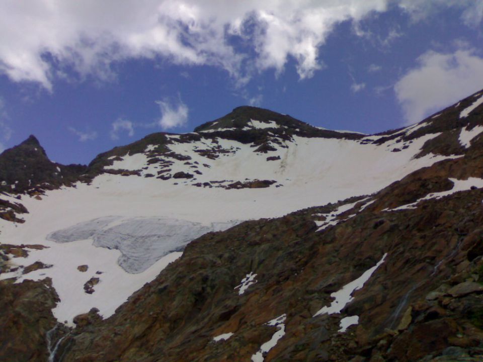 Vzpon na 3100 m. visoko campo tencio-švica - foto povečava