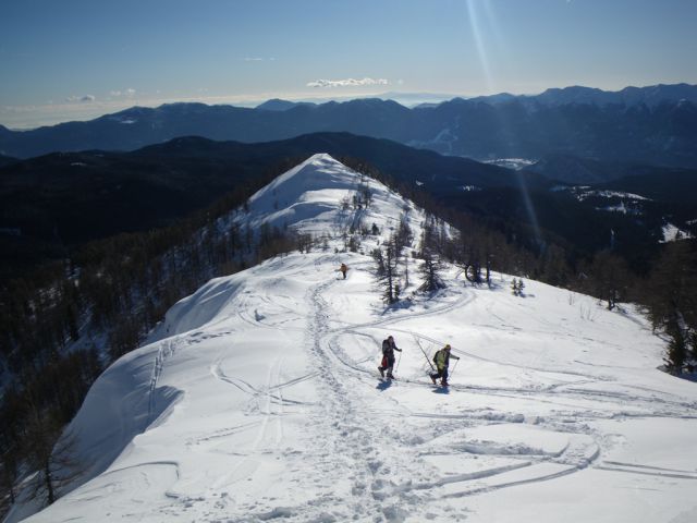 Zimski vzpon na Viševnik - foto