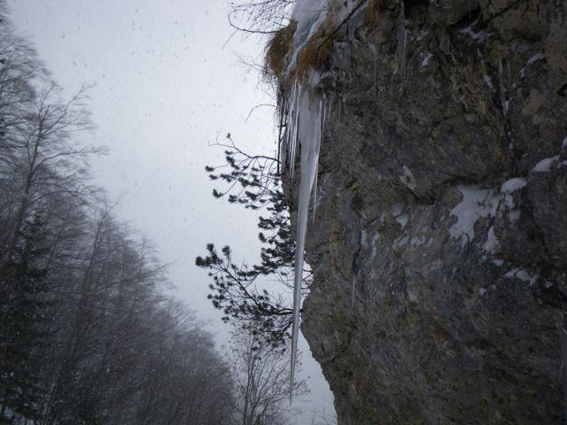 Zimski vzpon na kamniško sedlo - foto