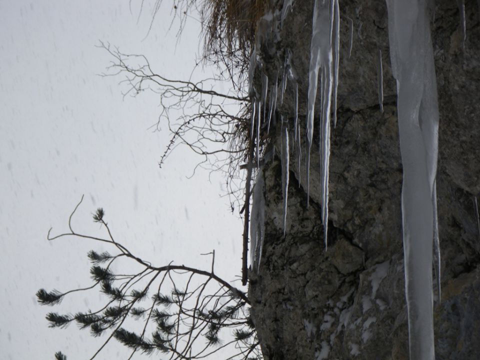 Zimski vzpon na kamniško sedlo - foto povečava