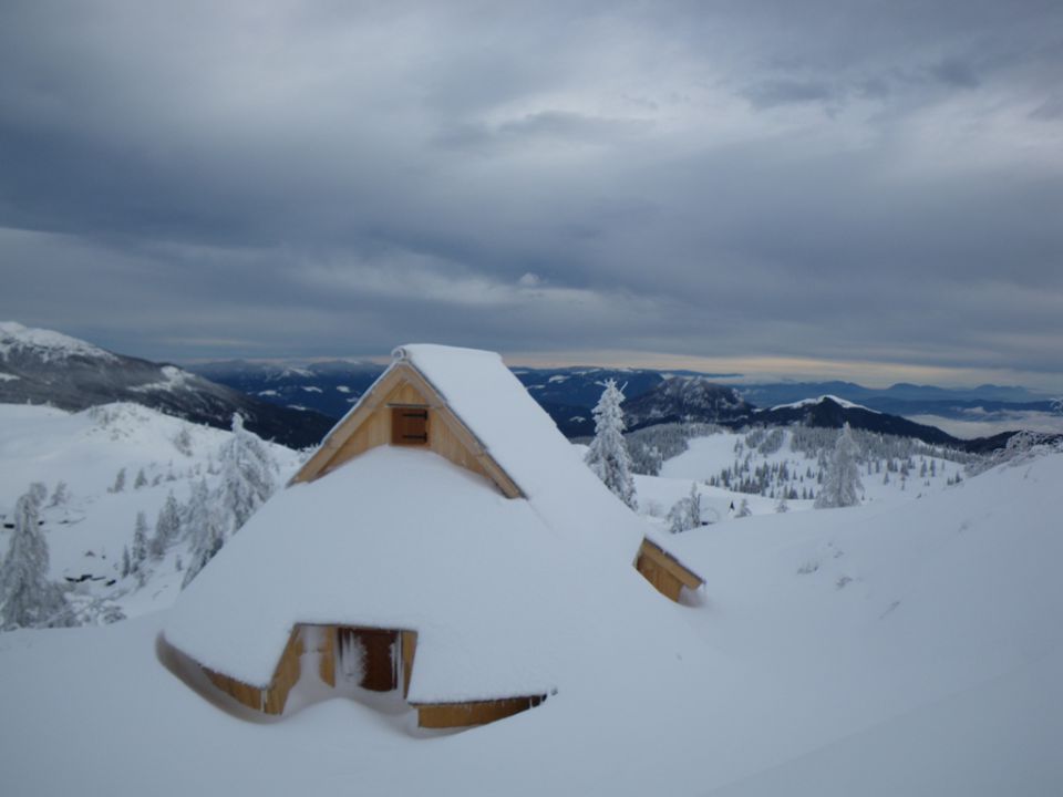 Velika planina pozimi - foto povečava