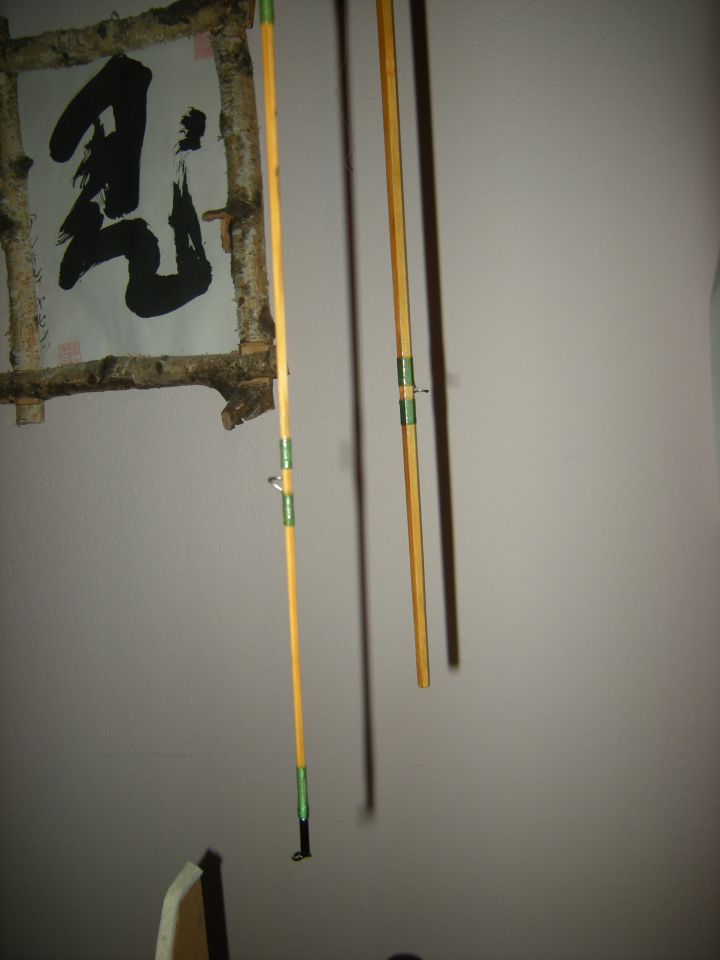 Bamboo fly rod - LAKIRANJE - foto povečava