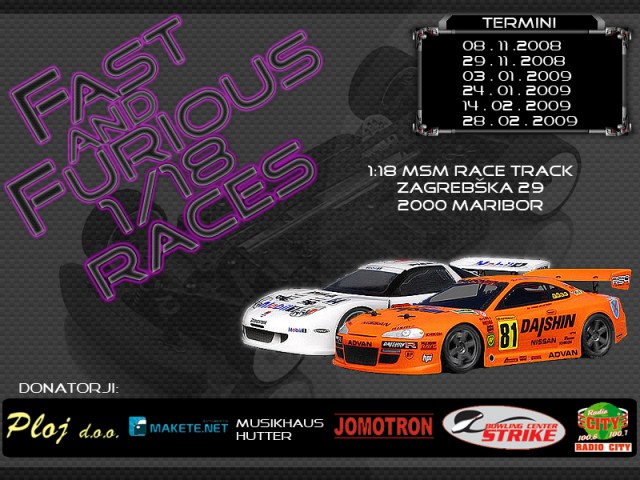 FAST AND FURIOUS 1:18 RACES - foto