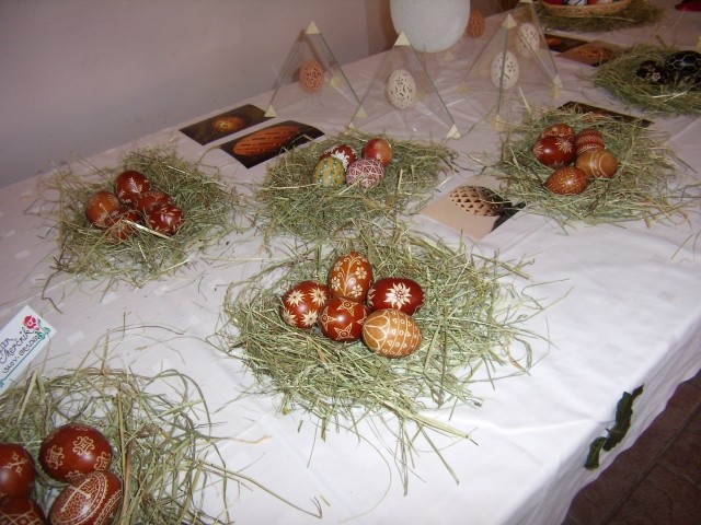 Velikonočni pirhi - utrinki iz razstave  v SL - foto