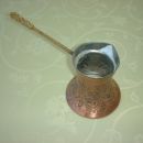 Something I bought in Mostar. Handmade džezva for cooking real coffee. 