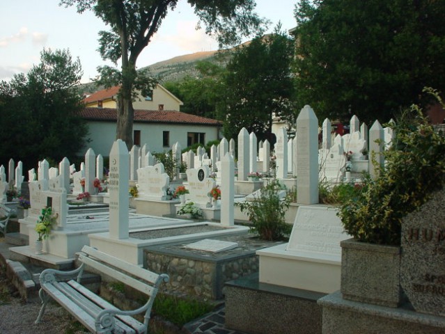 Cemetery in Mostar close to the center. All died in 1993.