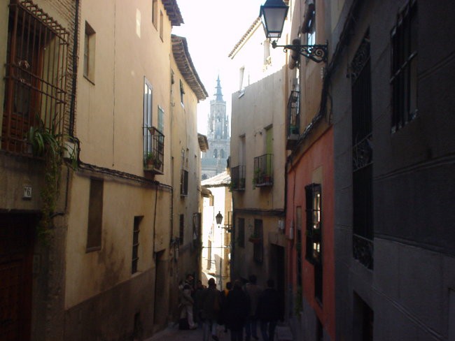 Toledo - the Cathedral and fortress were so big that I couldn't fit them in one photo.