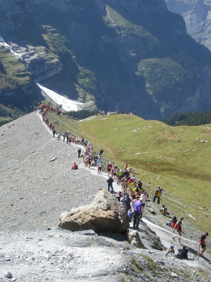 Jungfrau maraton - foto povečava