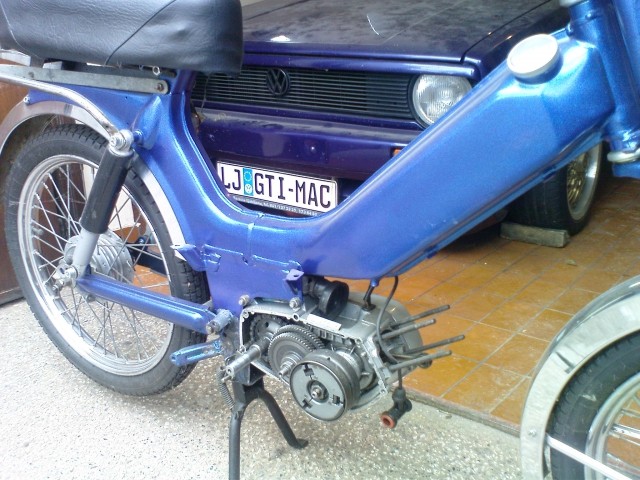 Moped let.82 - foto