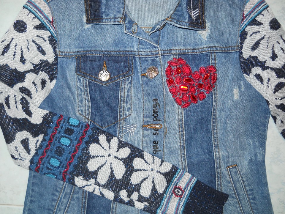 Desigual jeans jaknica št. 38 (ustreza bolj 36) 27 eur