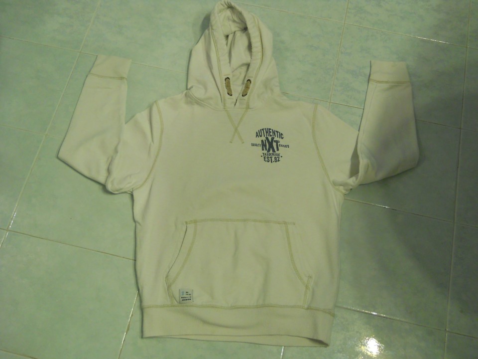 Next bel (bež) kapucar 14 (164, ustreza tudi 146-152-158) 3 eur