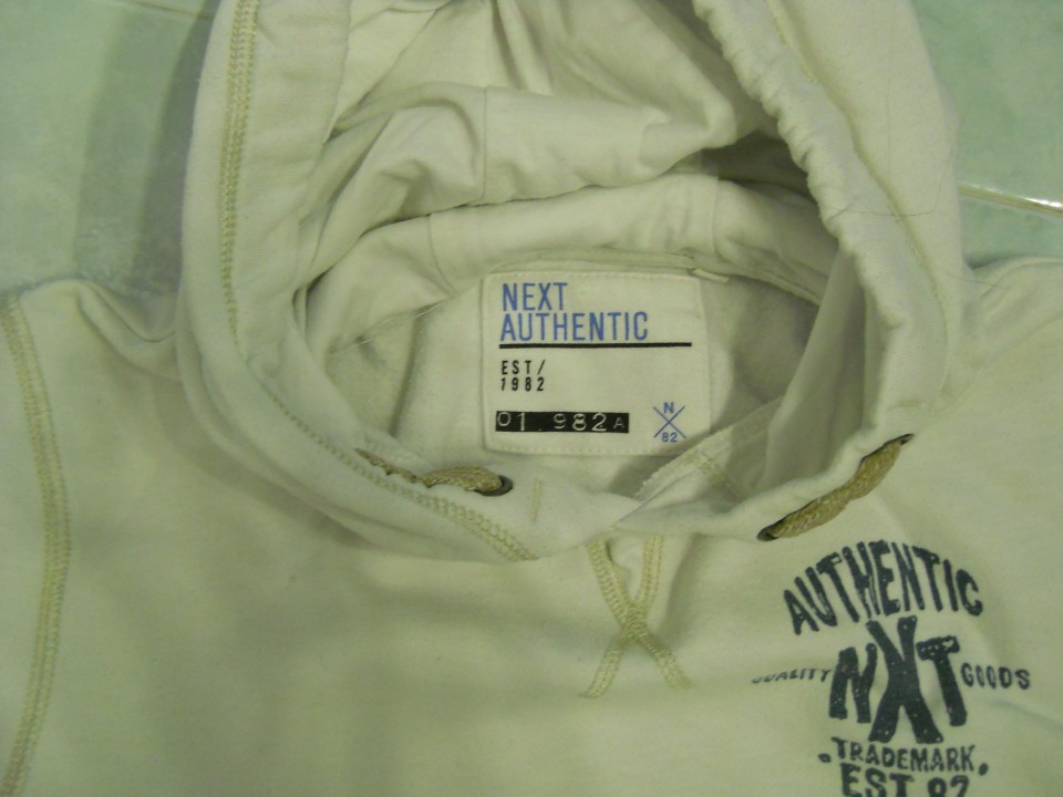 Next bel (bež) kapucar 14 (164, ustreza tudi za 146-152-158) 3 eur