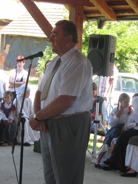 5. obletnica TD 2008
g. Poredoš Jože župan   občine Tišina