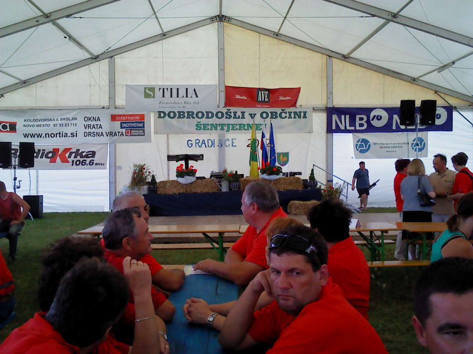 SREČ.GRADIŠČ SLOV. 2012  pri Šentjerneju - foto povečava