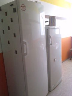 Veeliiika skrinja in še veeeečjiiii hladilnik