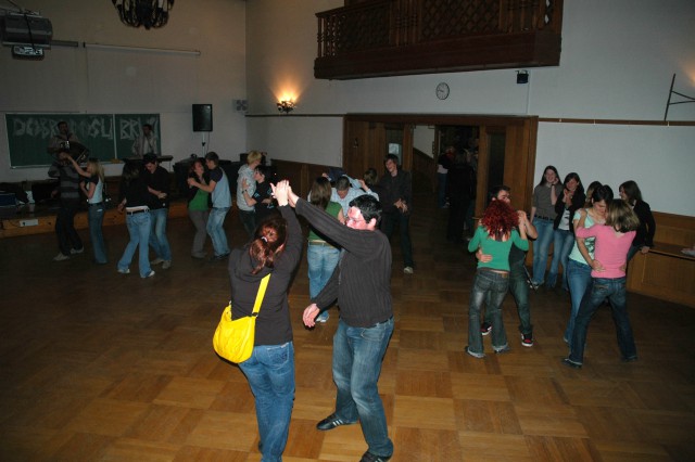 Dvorana izpitov se je v trenutku spremenila v dvorano plesa :-D