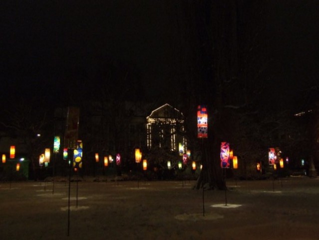 Lampijončki na Maistrovem trgu