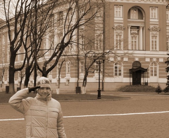 Rusija, Moskva (Kremelj) - Salutiranje pred Putinovo pisarno