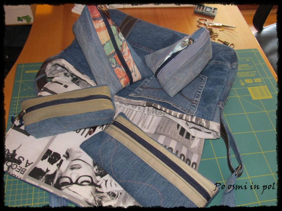 Jeans torbe - foto povečava