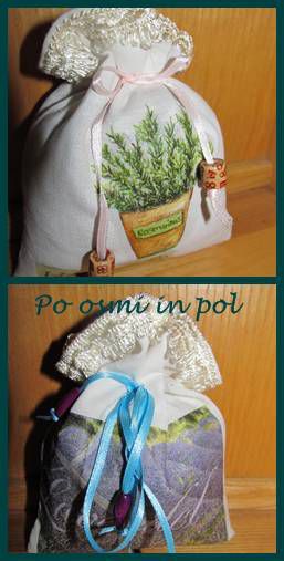 Vrečke za sivko,zelišča,dišavnice,čaje - foto