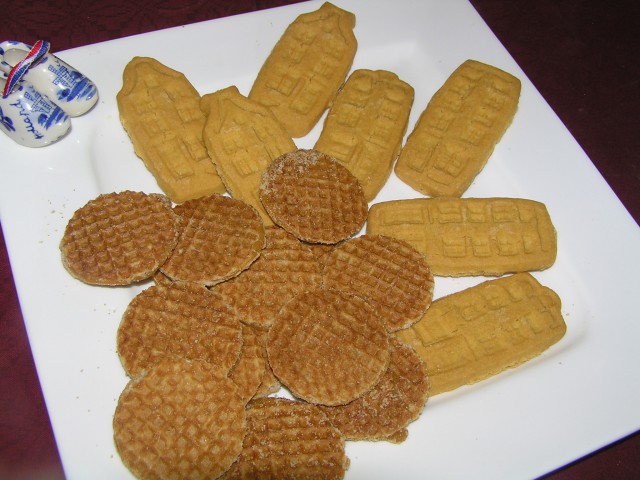 Amsterdamski keksi in Stroopwafels