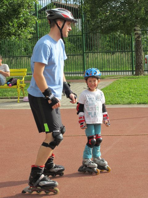 Tečaj rolanja - junij 2013 - foto