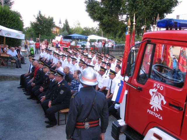 Prevzem gasilskega vozila