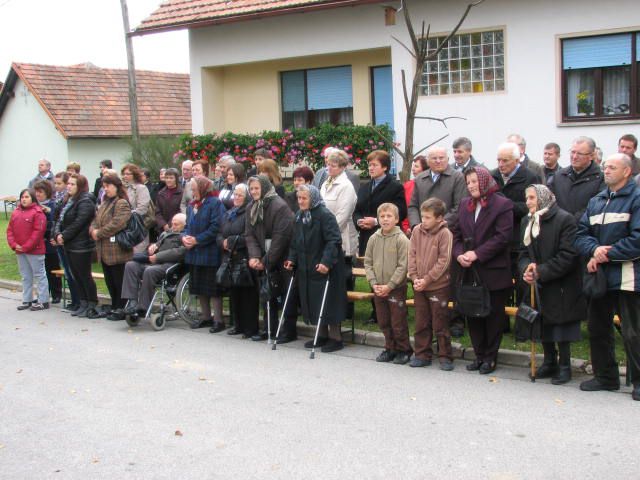 Blagoslovitev kepele ob 70 letnici v Ropoči