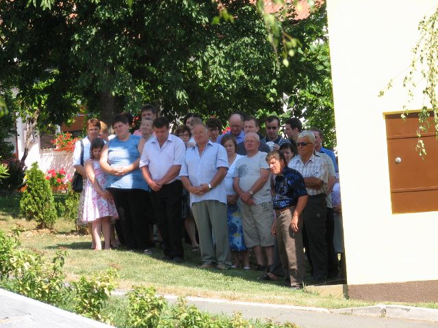 Blagoslovitev kapele v Gerlincih