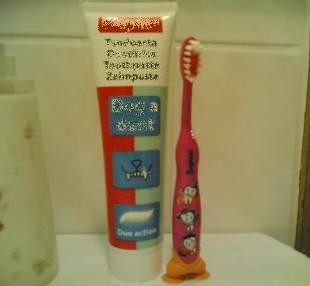 Tudi za zobno higieno je potrebno poskrbet :)