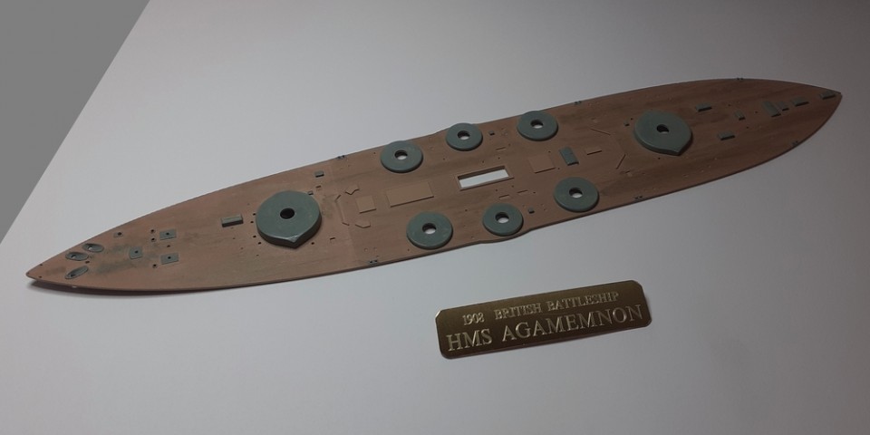 Agamemnon 1:350 - foto povečava