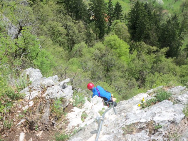 Vinska gora-plezanje Ferate - foto