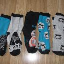 Nogavice HM star wars, št. 28-31, komplet 5 eur