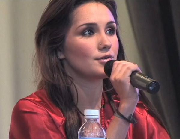 Dulce Maria in Poncho na Xpo Joven - foto povečava