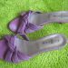 vijolični sandali, kupljeni v Bati, 1x nošene, 6 eur