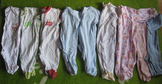Pižame različnih velikosti, ki jih nikoli ni preveč