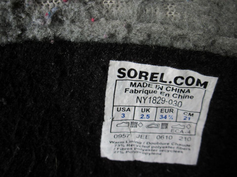 Sorel škornji, št. 34 2/3 , 18 eur