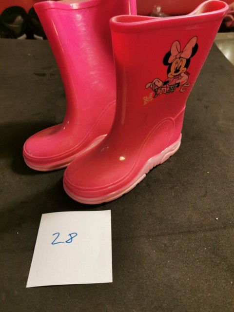 Minnie dežni škornji vel. 28, 7 €