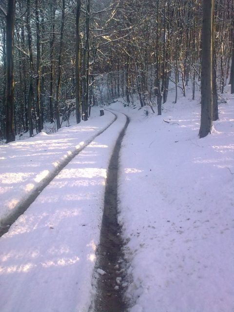 Snežni vzpon - foto