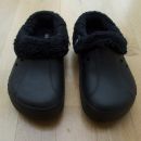 CROCS zimski črni, parkrat obuti, št. 4-6; 10 eur