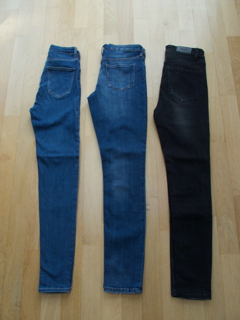 3x jeans št. 170 (oz.36); 6 eur kom oz. 15 eur komplet