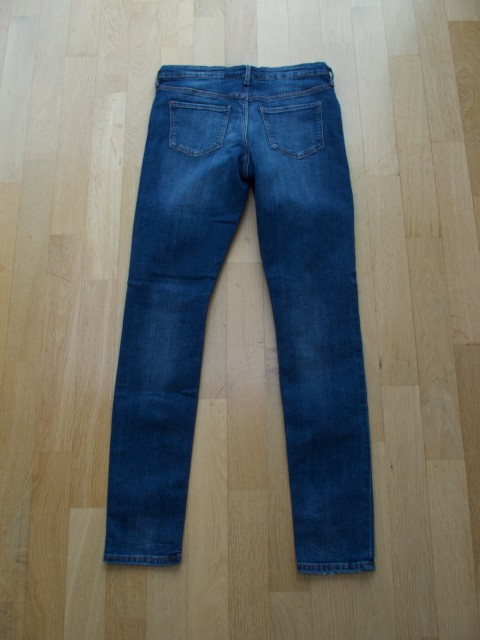 H&M modre jeans hlače št. 170