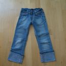 Komplet majica in 7-8 jeans hlače H&M št. 134 (8-9 let)